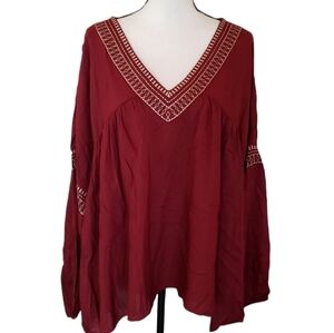 Lane Bryant Flowy Top NEW